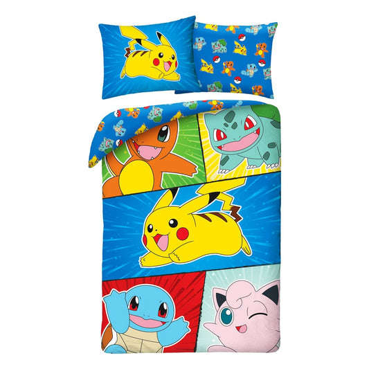 Pokémon Bettwäsche Ver. 7 140 x 200 cm / 70 x 90 cm                   - Versand: 5-7 Tage nach Bestellung