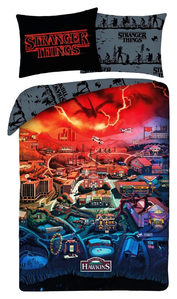 Stranger Things Bettwäsche Ver. 1 140 x 200 cm / 70 x 90 cm            - Preorder - ETA: 26.10.2026