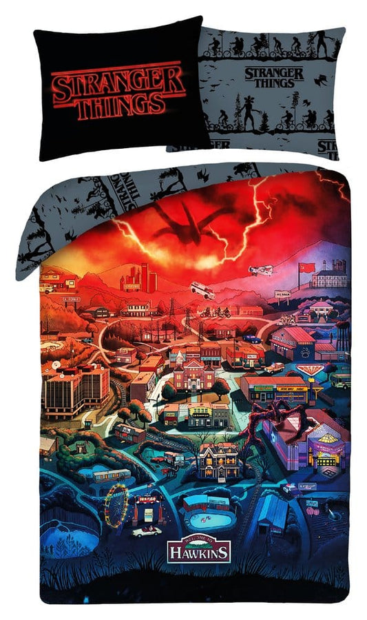 Stranger Things Bettwäsche Ver. 1 140 x 200 cm / 70 x 90 cm            - Versand: 7 Tage nach Bestellung