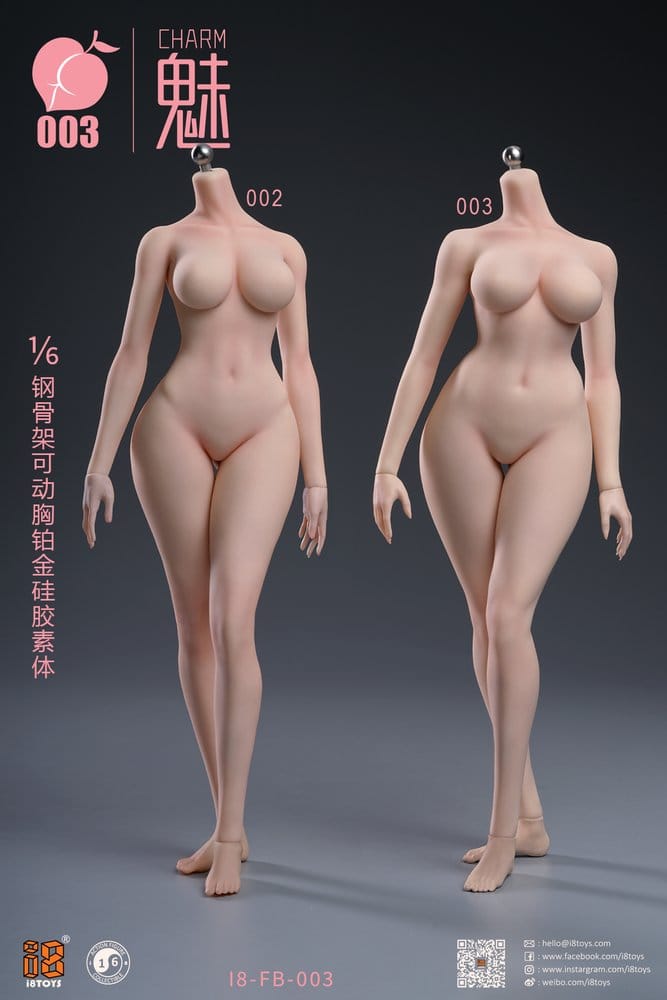 Original Character Silikonkörper 1/6 "Charm" Steel-Frame Platinum Non-Articulated Breasts - Preorder - ETA: 25.05.2027