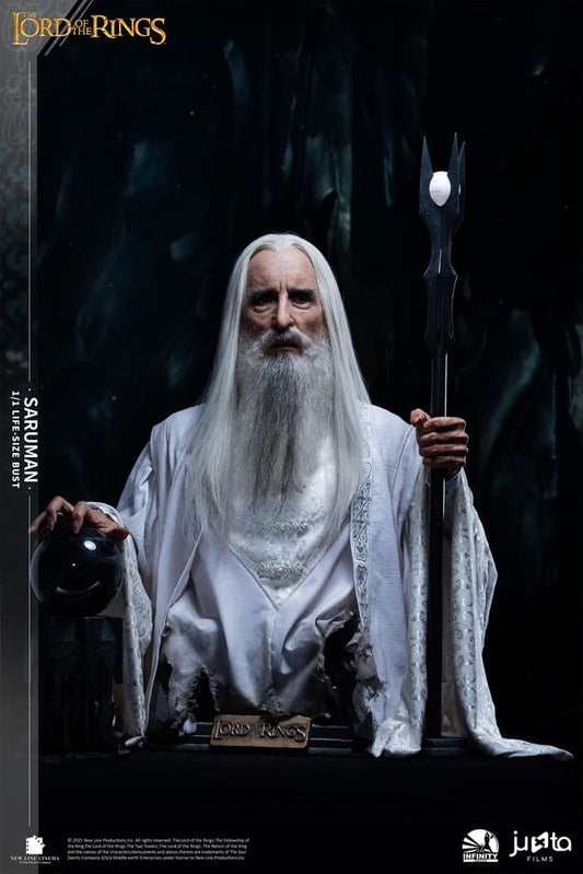 Herr der Ringe Life-Size Büste 1/1 Saruman 110 cm    - Preorder - ETA: 20.10.2026