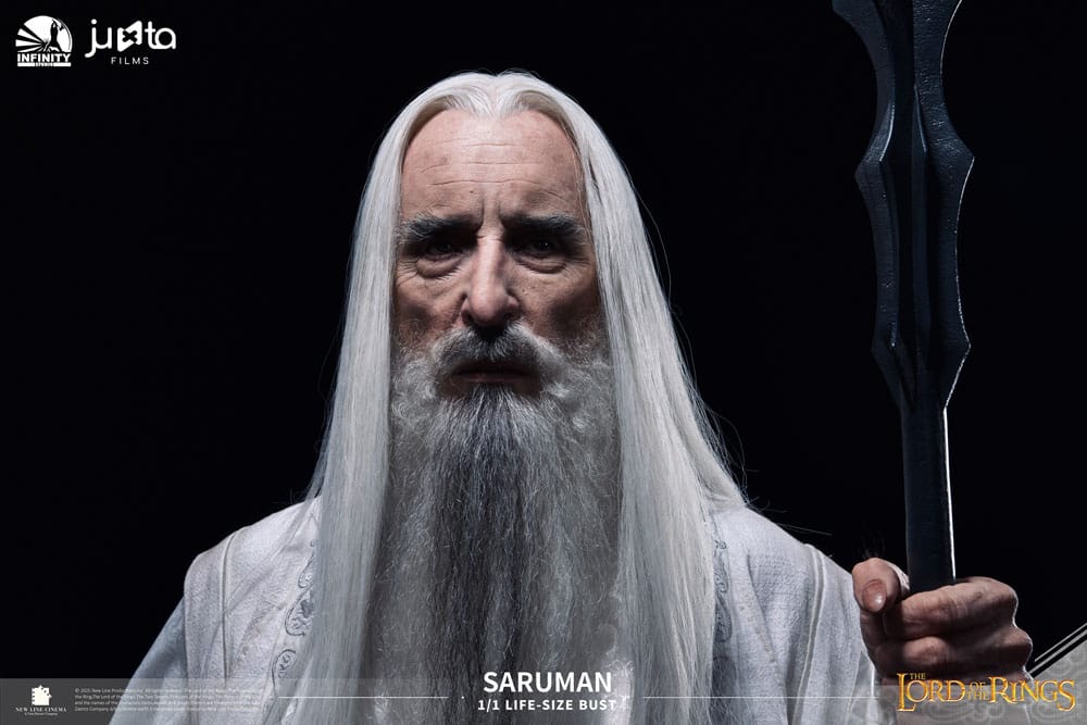 Herr der Ringe Life-Size Büste 1/1 Saruman 110 cm    - Preorder - ETA: 20.10.2026