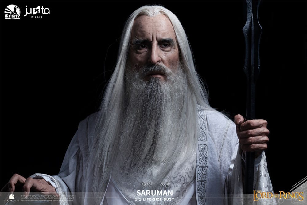 Herr der Ringe Life-Size Büste 1/1 Saruman 110 cm    - Preorder - ETA: 20.10.2026