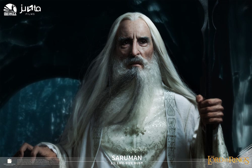 Herr der Ringe Life-Size Büste 1/1 Saruman 110 cm    - Preorder - ETA: 20.10.2026
