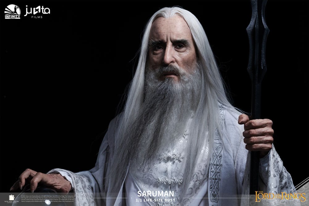 Herr der Ringe Life-Size Büste 1/1 Saruman 110 cm    - Preorder - ETA: 20.10.2026