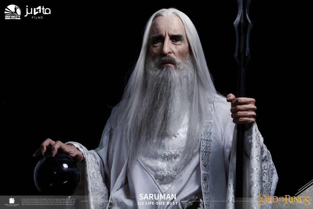 Herr der Ringe Life-Size Büste 1/1 Saruman 110 cm    - Preorder - ETA: 20.10.2026