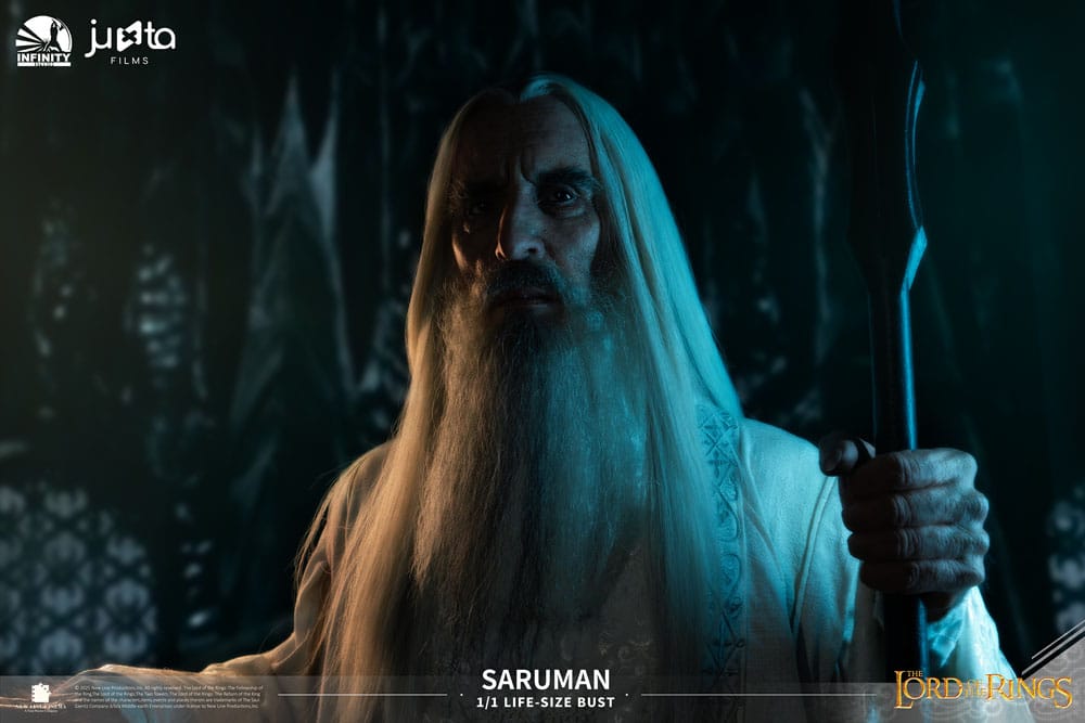 Herr der Ringe Life-Size Büste 1/1 Saruman 110 cm    - Preorder - ETA: 20.10.2026