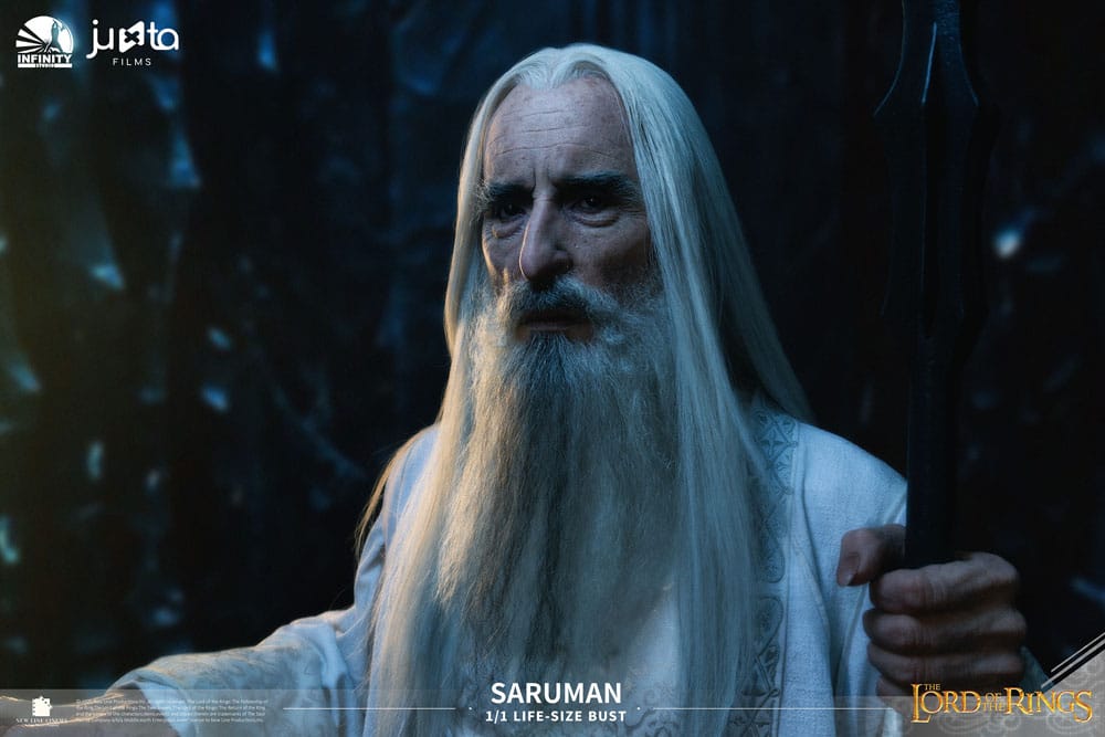 Herr der Ringe Life-Size Büste 1/1 Saruman 110 cm    - Preorder - ETA: 20.10.2026