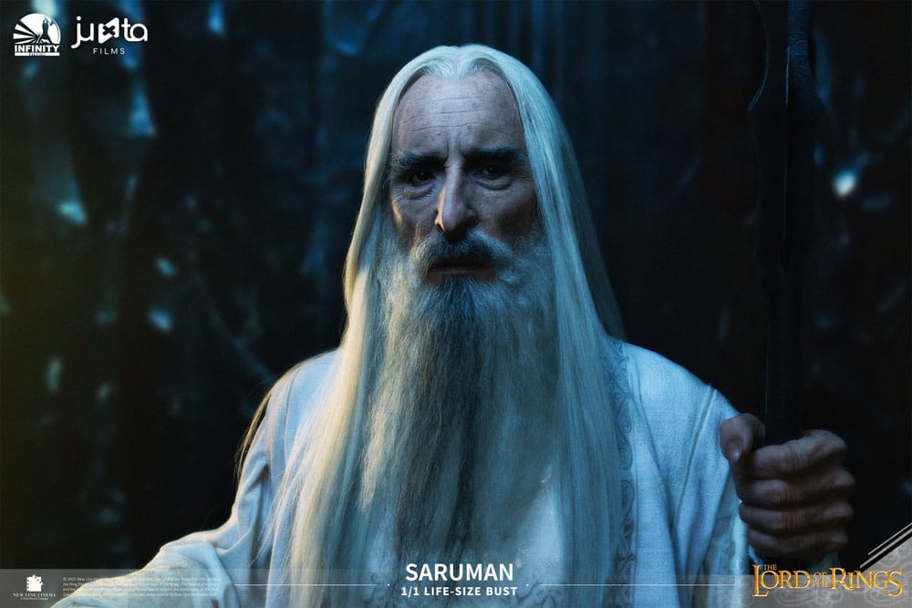 Herr der Ringe Life-Size Büste 1/1 Saruman 110 cm    - Preorder - ETA: 20.10.2026