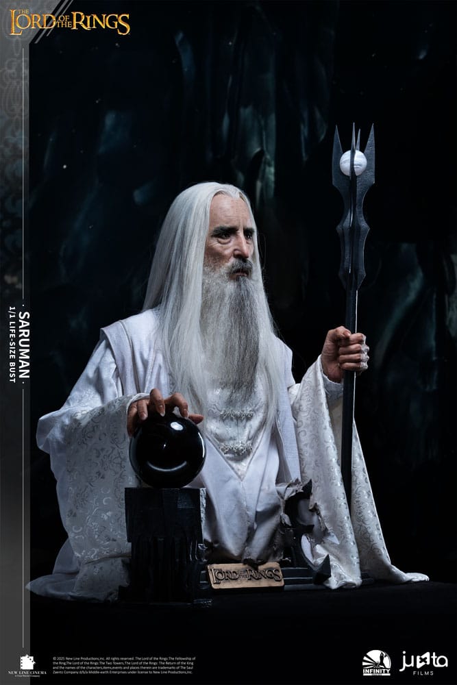 Herr der Ringe Life-Size Büste 1/1 Saruman 110 cm    - Preorder - ETA: 20.10.2026