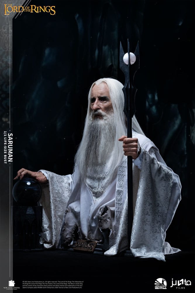 Herr der Ringe Life-Size Büste 1/1 Saruman 110 cm    - Preorder - ETA: 20.10.2026