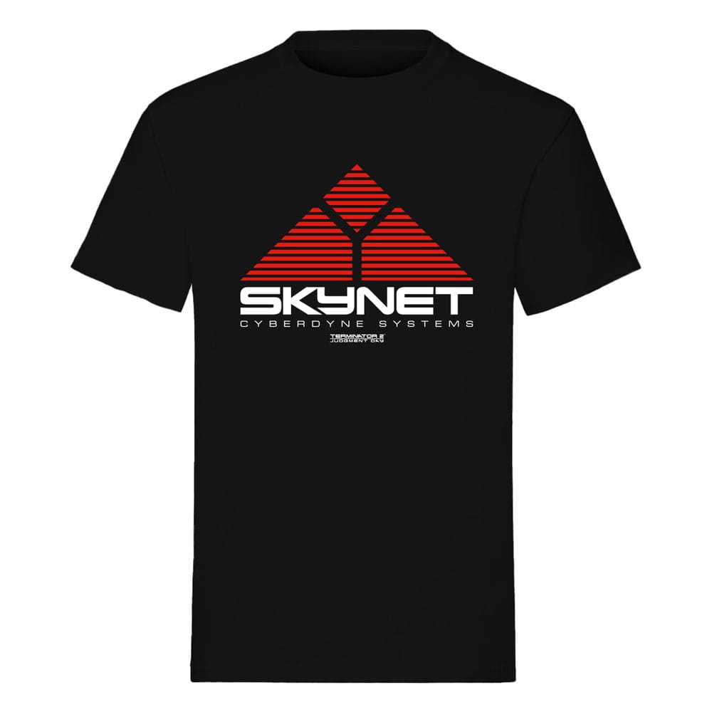 Terminator 2 - Tag der Abrechnung T-Shirt Skynet Logo Größe M - Versand: 7 Tage nach Bestellung