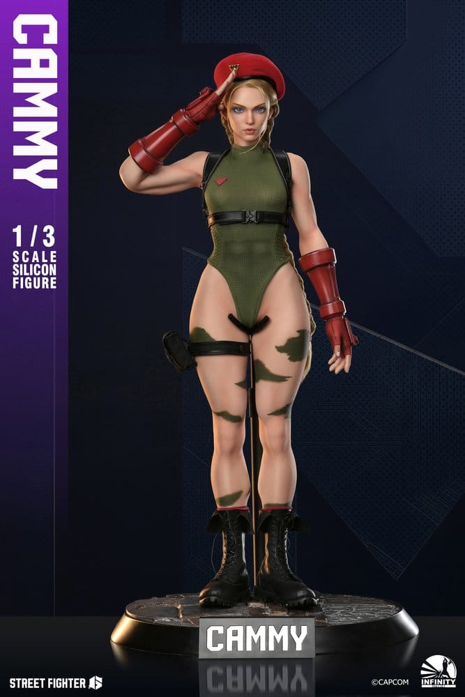 Street Fighter 6 Silikon Actionfigur 1/3 Cammy 65 cm - Preorder - ETA: 25.05.2027