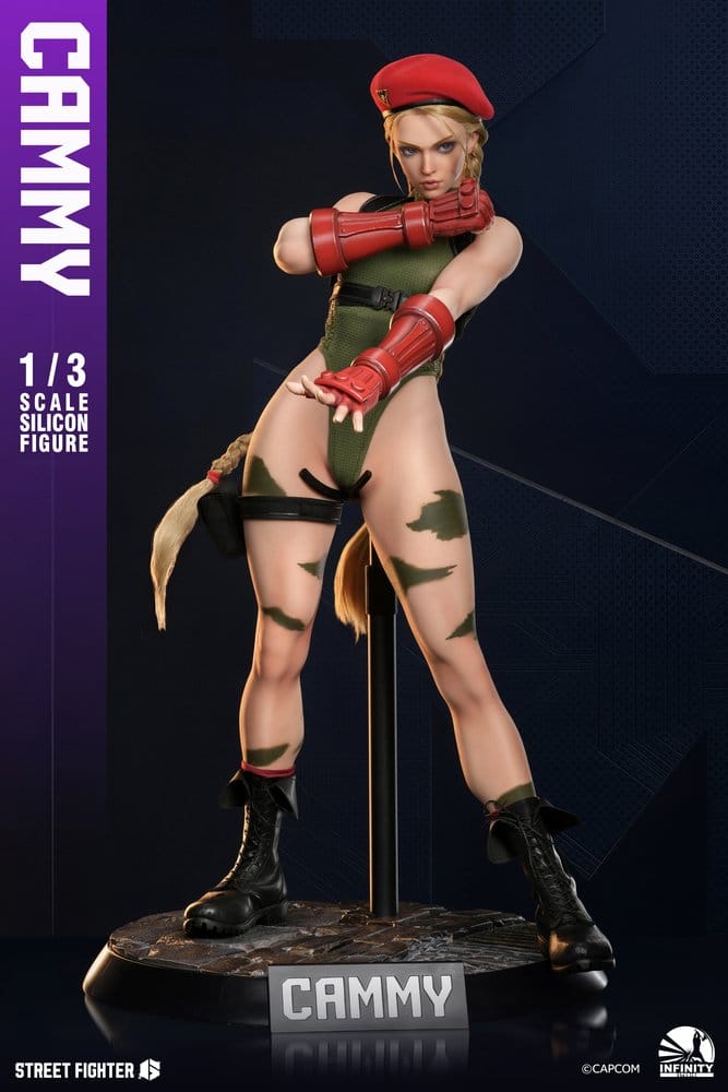 Street Fighter 6 Silikon Actionfigur 1/3 Cammy 65 cm - Preorder - ETA: 25.05.2027