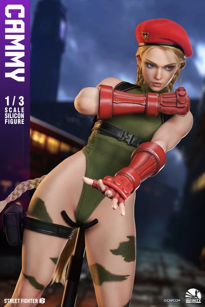 Street Fighter 6 Silikon Actionfigur 1/3 Cammy 65 cm - Preorder - ETA: 25.05.2027