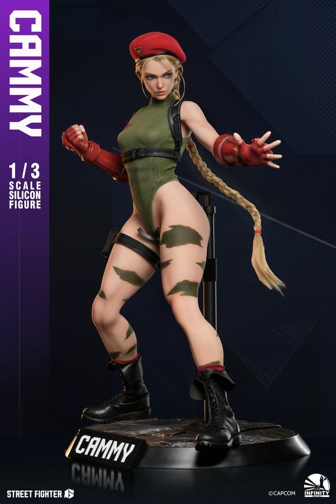 Street Fighter 6 Silikon Actionfigur 1/3 Cammy 65 cm - Preorder - ETA: 25.05.2027