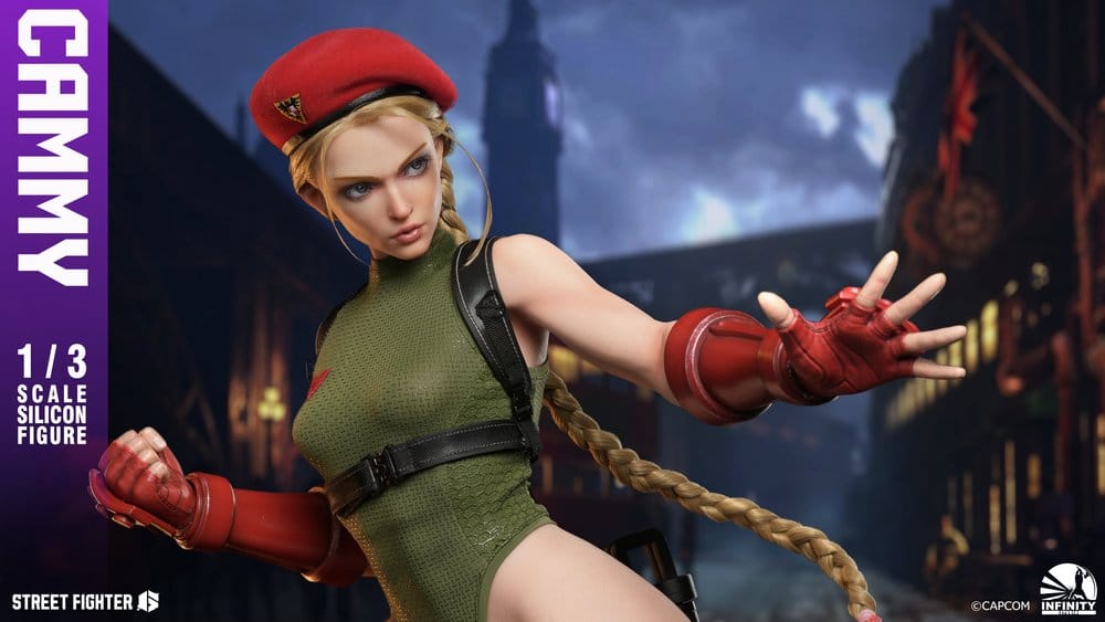 Street Fighter 6 Silikon Actionfigur 1/3 Cammy 65 cm - Preorder - ETA: 25.05.2027