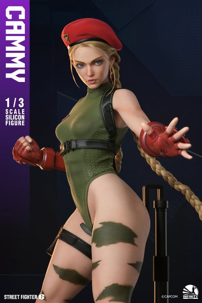 Street Fighter 6 Silikon Actionfigur 1/3 Cammy 65 cm - Preorder - ETA: 25.05.2027