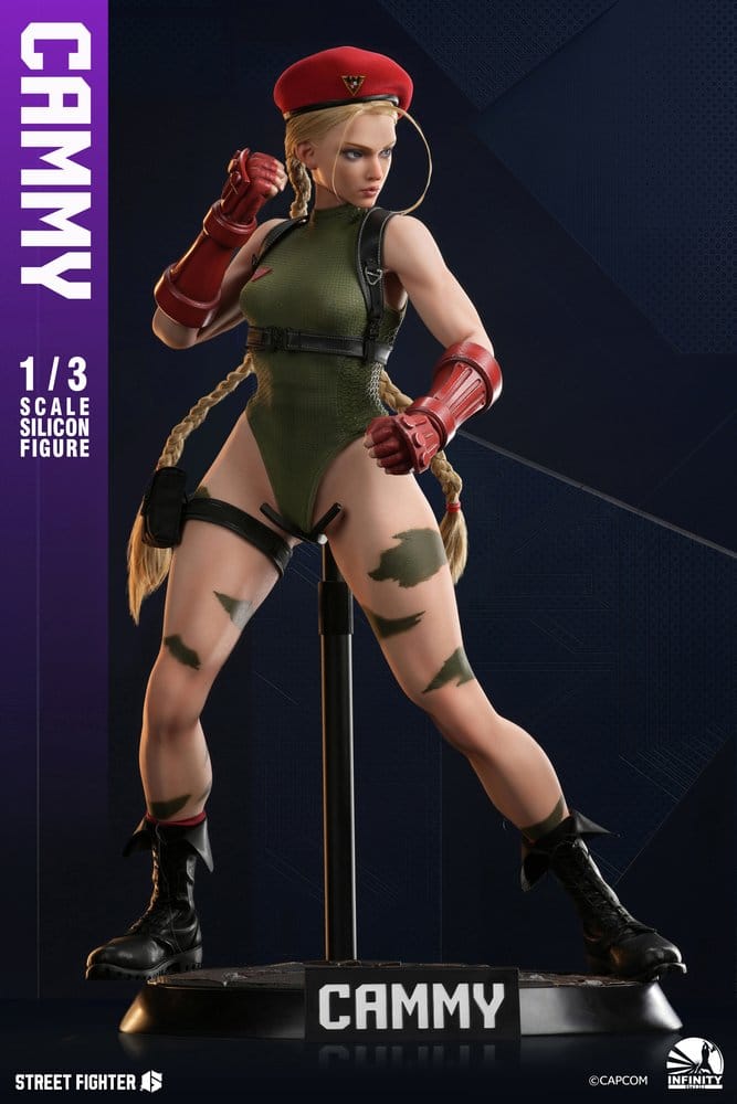 Street Fighter 6 Silikon Actionfigur 1/3 Cammy 65 cm - Preorder - ETA: 25.05.2027