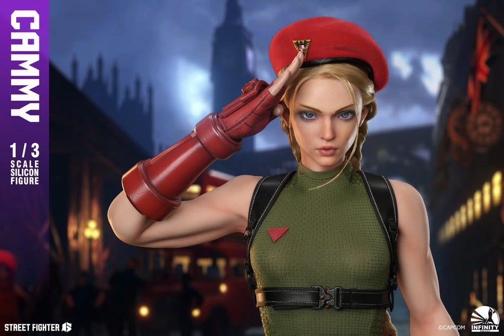 Street Fighter 6 Silikon Actionfigur 1/3 Cammy 65 cm - Preorder - ETA: 25.05.2027