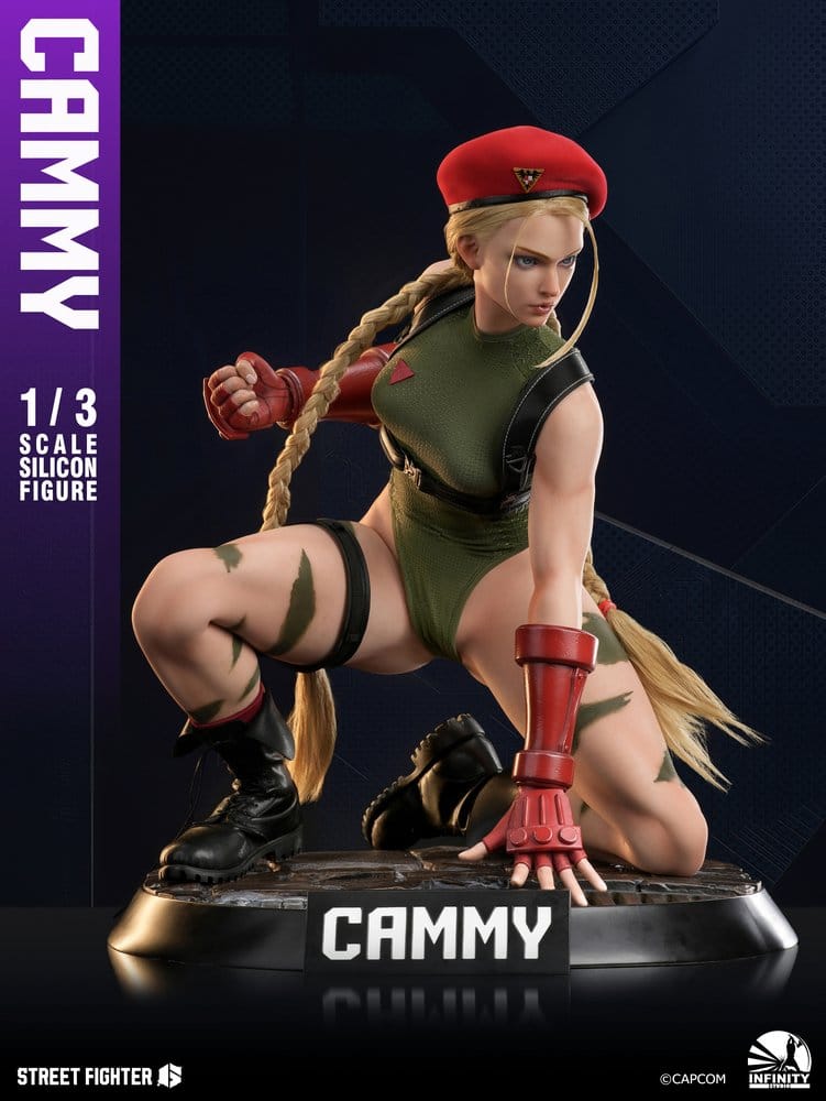 Street Fighter 6 Silikon Actionfigur 1/3 Cammy 65 cm - Preorder - ETA: 25.05.2027