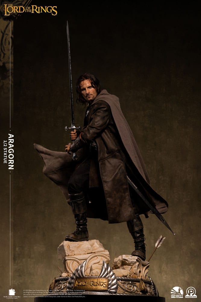 Herr der Ringe Statue 1/2 Aragorn 136 cm - Versand: 5-7 Tage nach Bestellung