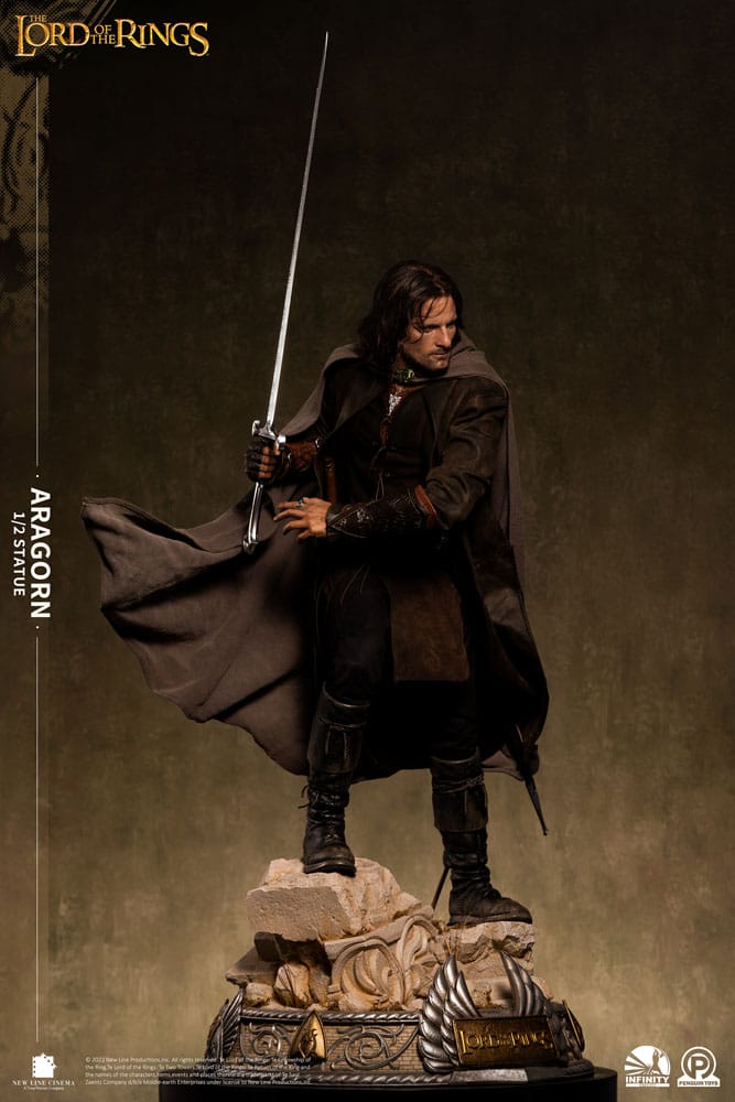 Herr der Ringe Statue 1/2 Aragorn 136 cm - Versand: 5-7 Tage nach Bestellung
