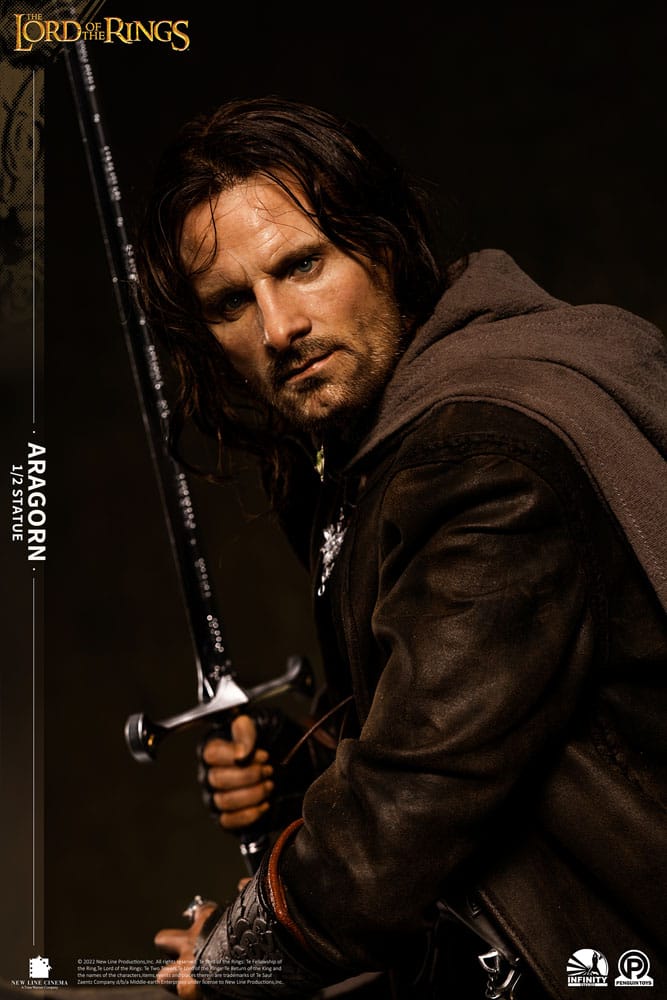 Herr der Ringe Statue 1/2 Aragorn 136 cm - Versand: 5-7 Tage nach Bestellung