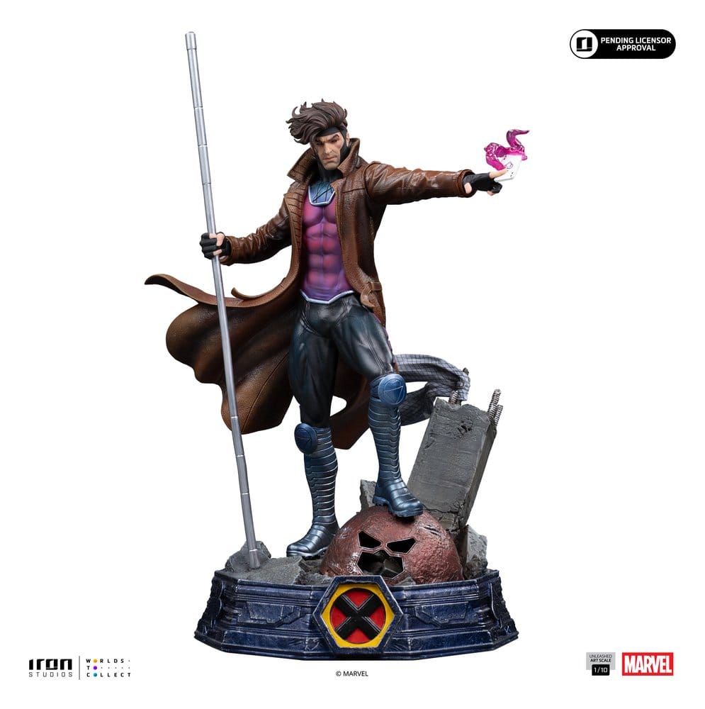 Marvel Gambit Unleashed Art Scale Statue 1/10 Gambit 28 cm - Preorder - ETA: 25.11.2027
