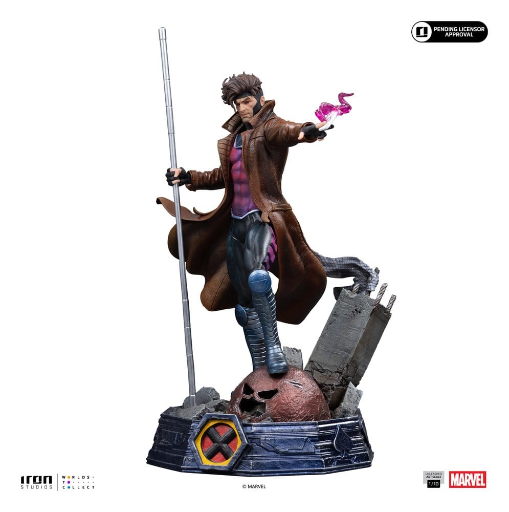 Marvel Gambit Unleashed Art Scale Statue 1/10 Gambit 28 cm - Preorder - ETA: 25.11.2027