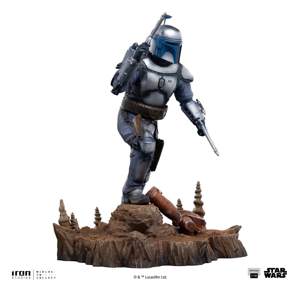 Star Wars Jango Fett Art Scale Statue 1/10 Jango Fett 21 cm - Preorder - ETA: 25.11.2027
