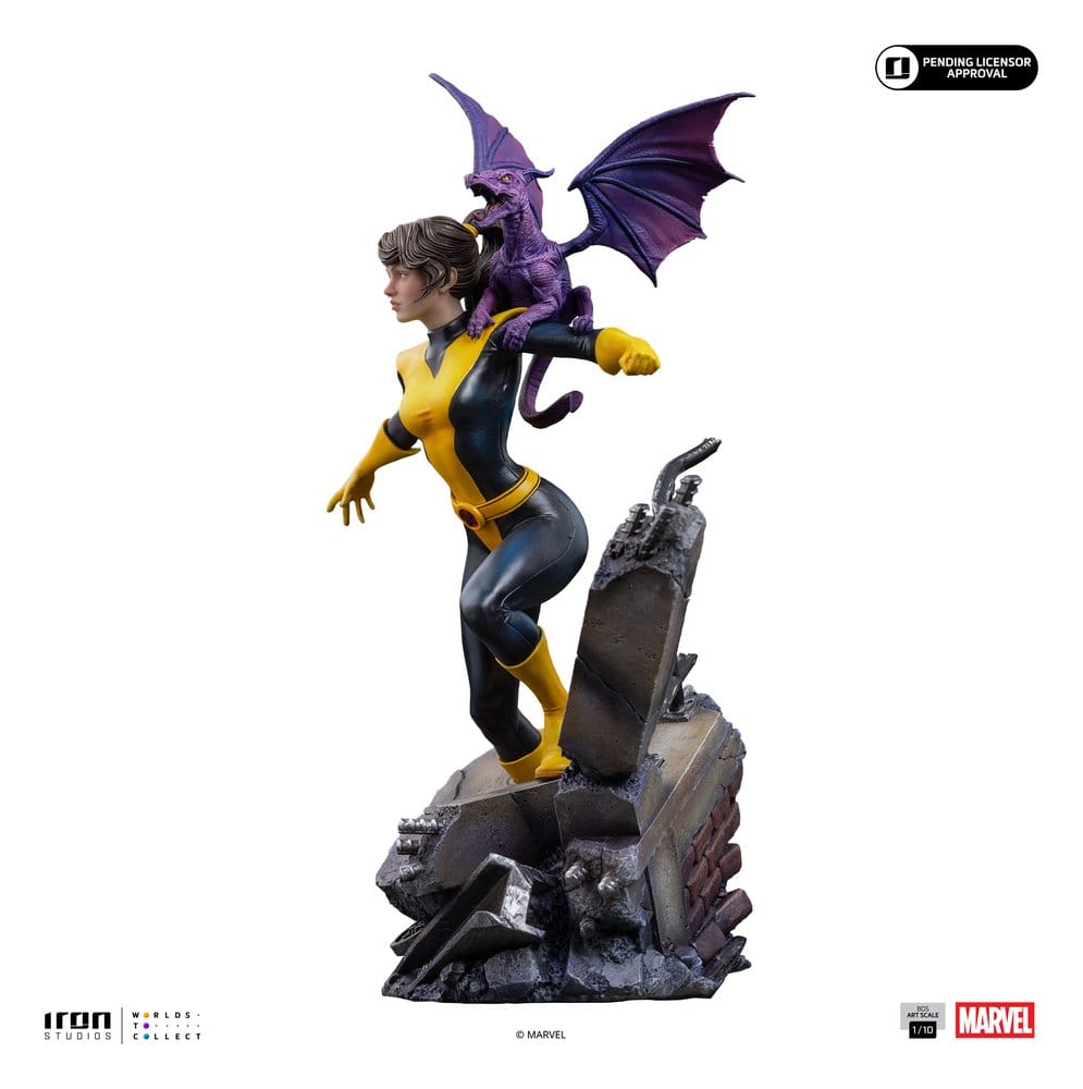 Marvel Kitty Pride & Lockheed X-Men Comics BDS Art Scale Statue 1/10 Kitty Pride & Lockheed 24 cm - Preorder - ETA: 25.11.2027