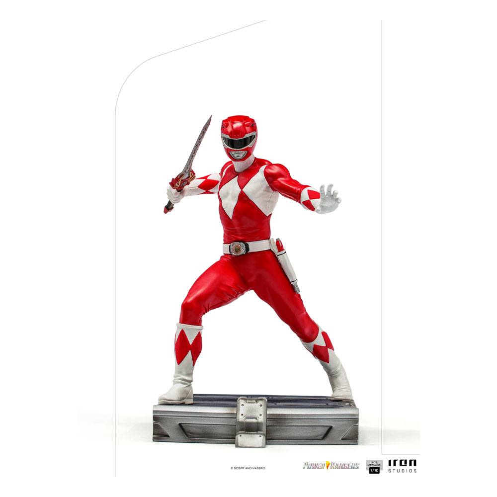 Power Rangers BDS Art Scale Statue 1/10 Red Ranger 17 cm - Versand: 5-7 Tage nach Bestellung