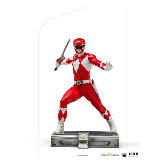 Power Rangers BDS Art Scale Statue 1/10 Red Ranger 17 cm - Versand: 5-7 Tage nach Bestellung