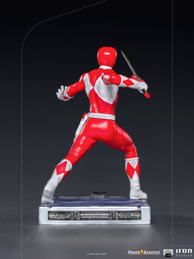 Power Rangers BDS Art Scale Statue 1/10 Red Ranger 17 cm - Versand: 5-7 Tage nach Bestellung