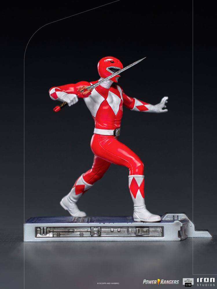Power Rangers BDS Art Scale Statue 1/10 Red Ranger 17 cm - Versand: 5-7 Tage nach Bestellung