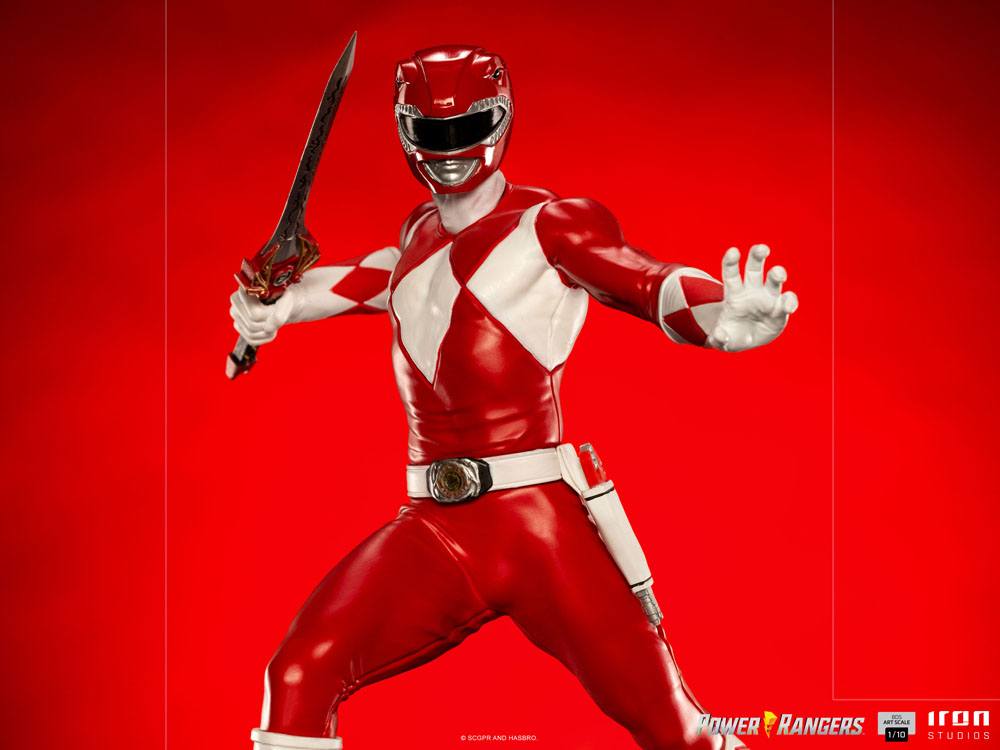 Power Rangers BDS Art Scale Statue 1/10 Red Ranger 17 cm - Versand: 5-7 Tage nach Bestellung