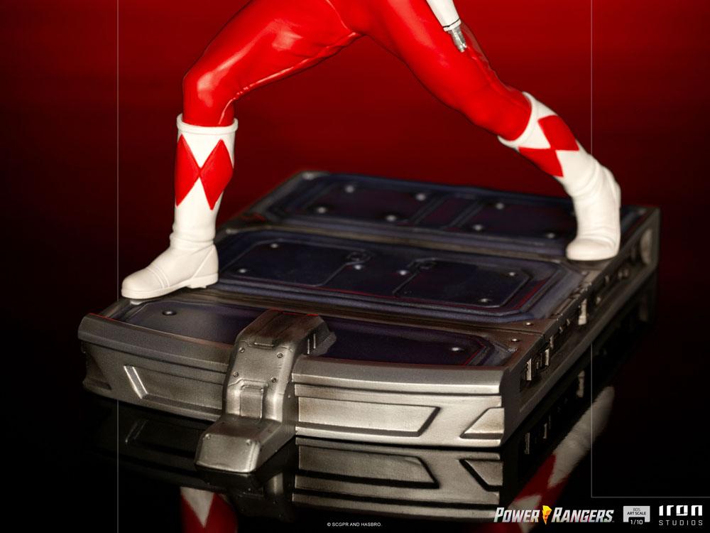 Power Rangers BDS Art Scale Statue 1/10 Red Ranger 17 cm - Versand: 5-7 Tage nach Bestellung