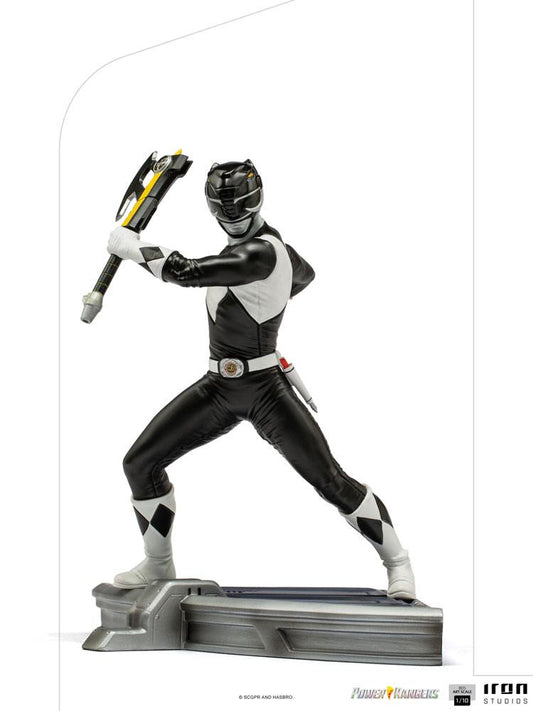 Power Rangers BDS Art Scale Statue 1/10 Black Ranger 17 cm - Versand: 5-7 Tage nach Bestellung