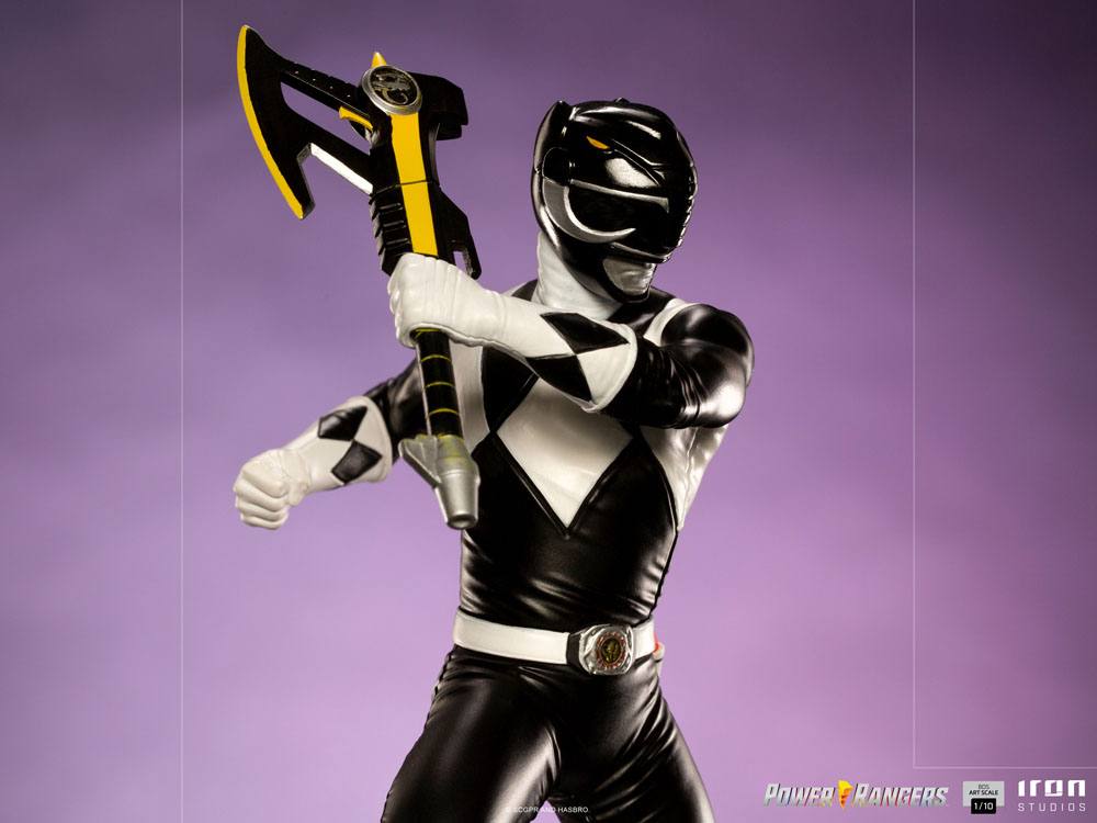 Power Rangers BDS Art Scale Statue 1/10 Black Ranger 17 cm - Versand: 5-7 Tage nach Bestellung