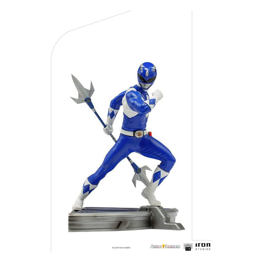Power Rangers BDS Art Scale Statue 1/10 Blue Ranger 16 cm - Versand: 5-7 Tage nach Bestellung