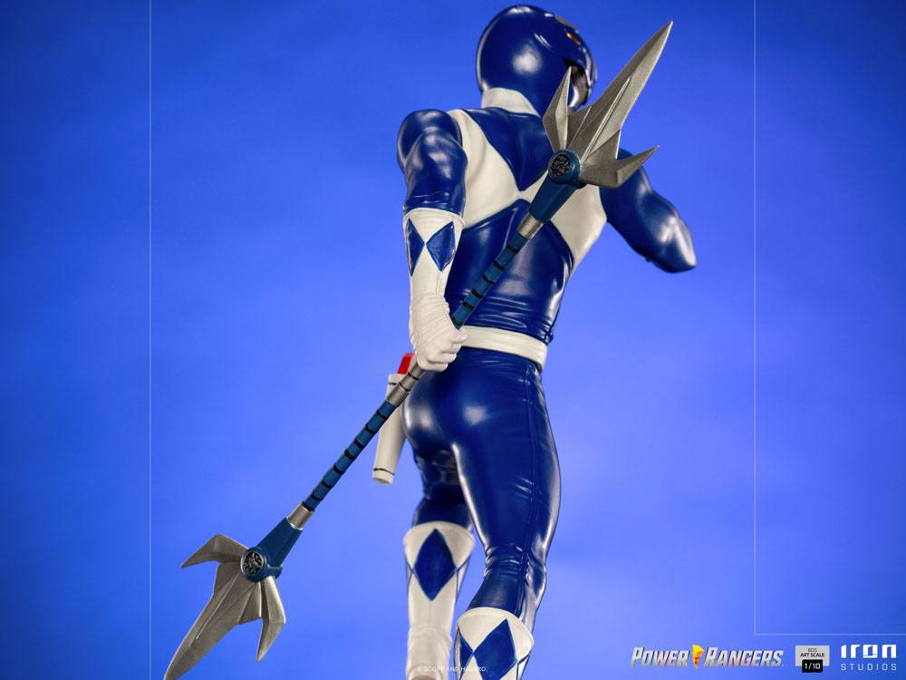 Power Rangers BDS Art Scale Statue 1/10 Blue Ranger 16 cm - Versand: 5-7 Tage nach Bestellung