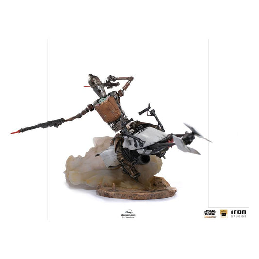 Star Wars The Mandalorian Deluxe Art Scale Statue 1/10 IG-11 & The Child 20 cm - Versand: 5-7 Tage nach Bestellung