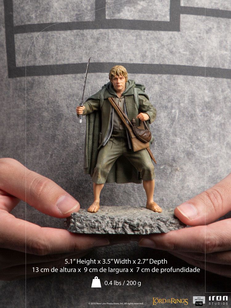 Herr der Ringe BDS Art Scale Statue 1/10 Sam 13 cm - Versand: 5-7 Tage nach Bestellung