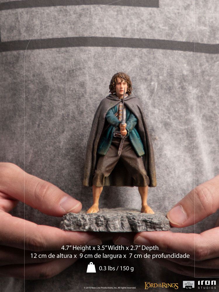 Herr der Ringe BDS Art Scale Statue 1/10 Pippin 12 cm - Versand: 5-7 Tage nach Bestellung