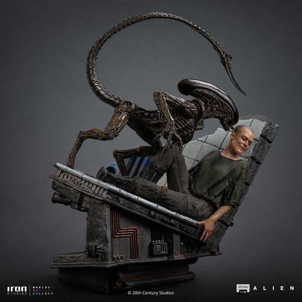 Alien 3 Art Scale Statue 1/10 Ellen Ripley and Dog Alien 23 cm - Preorder - ETA: 25.02.2027