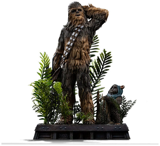 Star Wars Episode VI Art Scale Statue 1/10 Chewbacca and Tokkat 22 cm             - Preorder - ETA: 25.08.2026