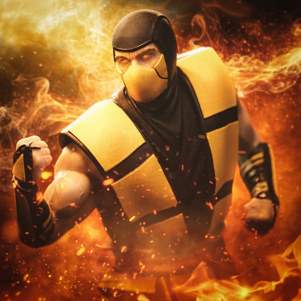 Mortal Kombat Art Scale Statue 1/10 Scorpion (Variant) heo exclusive 21 cm - Preorder - ETA: 18.11.2026