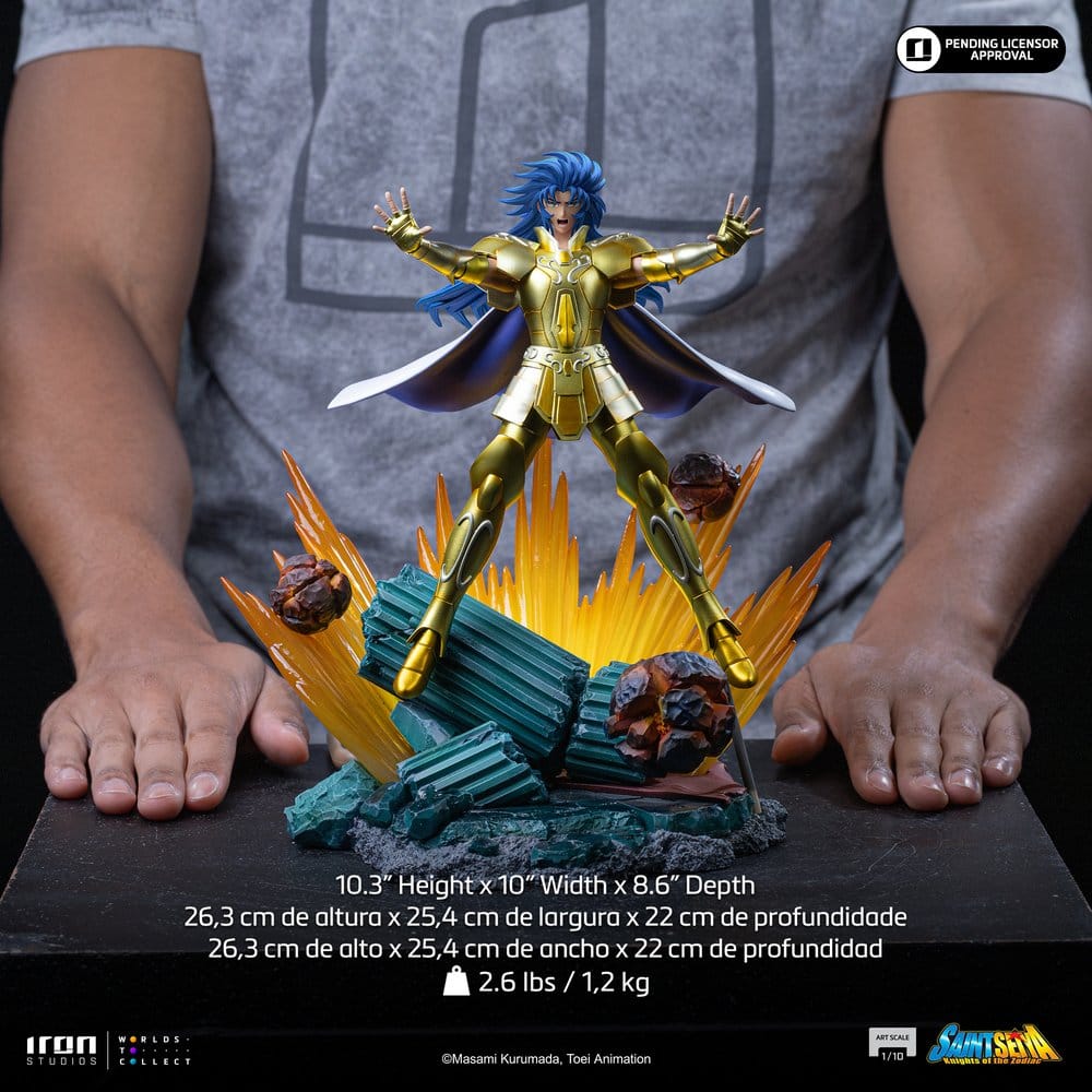 Saint Seiya Art Scale Statue 1/10 Gemini Saga 26 cm - Preorder - ETA: 25.05.2027