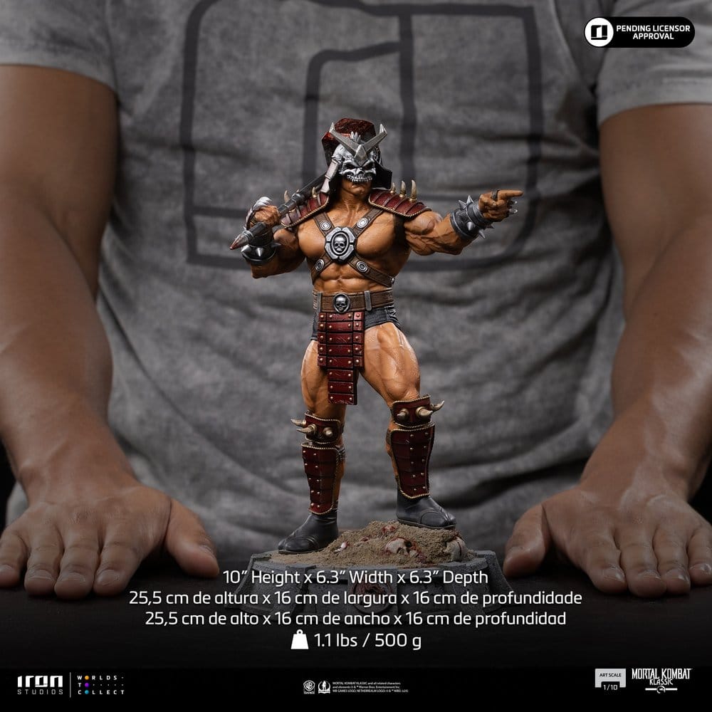 Mortal Kombat Art Scale Statue 1/10 Shao Khan 26 cm - Preorder - ETA: 25.05.2027